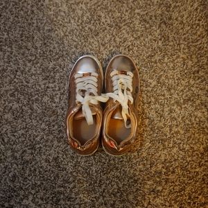 Rose gold Bebe shoes